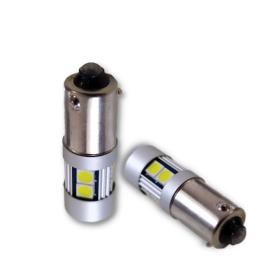 Λάμπα Led Heleco BAY9s (H21W) 12/24V SMD3030 CANBUS