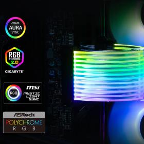 Gaming Αξεσουάρ - Redragon GCP06 RGB Power Extension Cable