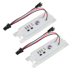 Φώτα πινακίδας LED για - ALFA ROMEO / OPEL (147 / 156 / 159 / 166 / BRERA / GIULIETTA / MITO / GT / SPIDER / GRANDE PUNTO / SEICENTO / ADAM / ASTRA H / ASTRA J / ASTRA K / CORSA C / CORSA D / CORSA E / INSIGNIA / MERIVA / TIGRA / VECTRA C / ZAFIRA B)