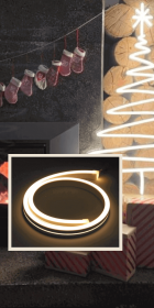 Φωτοσωλήνας Neon Flex - 50m (Θερμό Λευκό)