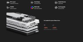 Gaming πληκτρολόγιο - Redragon K688WGL-RGB-PRO