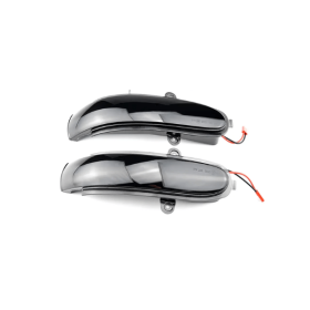 Dynamic LED Φλας Καθρέπτη Φιμέ - Mercedes Benz C W203 / C T-Model S203 / CL203