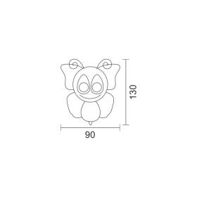 ΦΩΤΙΣΤΙΚΟ ΝΥΚΤΟΣ LED 1W