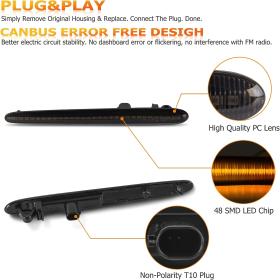 Dynamic LED Φλας Φτερού Φιμέ - ALFA ROMEO GIULIETTA