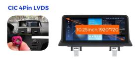 CARMEDIA CMFB81025 PRO 10.25'' OEM BMW (E81-82-87-88) CIC 2009-2013
