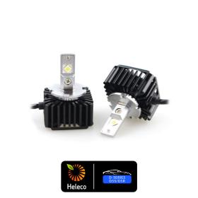 Λάμπα LED Heleco μετατροπής Xenon 2 LED D5S/R / CANBUS / 2 έτη εγγύηση