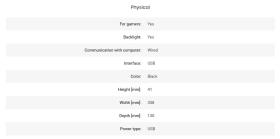 Gaming πληκτρολόγιο - Havit KB890L RGB