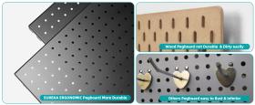 Pegboard Αξεσουάρ Γραφείων - Eureka Ergonomic ARPB-01B-US
