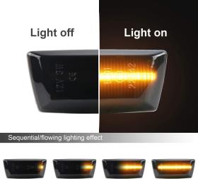 Dynamic LED Φλας Φτερού Φιμέ - OPEL ASTRA H / CORSA D / ZAFIRA B / INSIGNIA