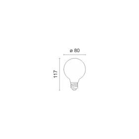 ΛΑΜΠΤΗΡAΣ E27 EDISON Dimmable 40W 2200K