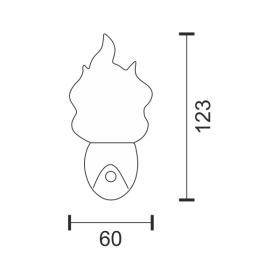 ΦΩΤΙΣΤΙΚΟ ΝΥΚΤΟΣ LED 1W