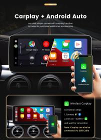 CARMEDIA CMFZ41025 PRO 10.25'' OEM MERCEDES C (W204) NTG4.5 2011-2014