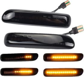 Dynamic LED Φλας Φτερού Φιμέ - BMW E46 (1997-2001)