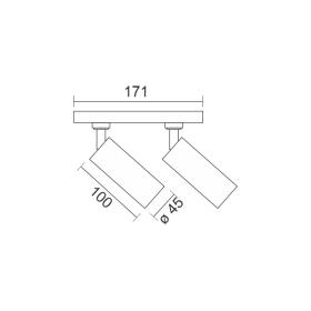 ΔΙΠΛΟ ΣΠΟΤ 20W 4000Κ