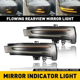 Dynamic LED Φλας Καθρέφτη Φιμέ - MERCEDES-BENZ