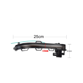 Dynamic LED Φλας Καθρέπτη Φιμέ - BMW X3 F25 LCI / X4 F26 / X5 F15 / X6 F16