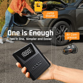 Jump Starter / Air Compressor / Φακός HLC-JST-1