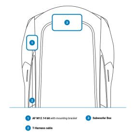 Tesla Pro DSP/Sub Upgrade Kit – Audison AF TSL 3YP AMP KIT