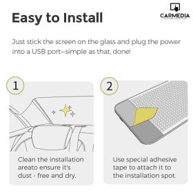 CARMEDIA CMDU 301 LED DISPLAY