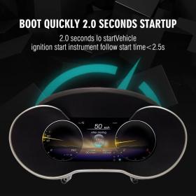 CARMEDIA CMDDB123BENZ-2 DIGITAL DASHBOARD 12.3'' MERCEDES C W205 & GLC X253 2015-2018