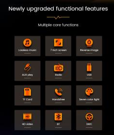 CARMEDIA CMU04MP 1DIN - 2DIN 6,2''