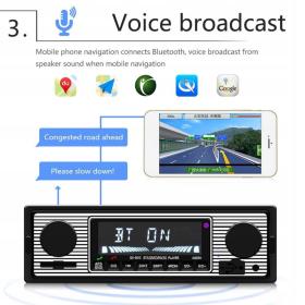 CARMEDIA CMU01 RETRO R/USB/BT