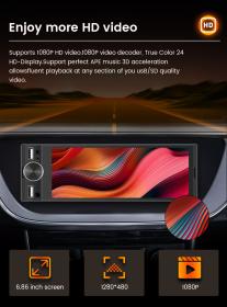 CARMEDIA CMU02MP 1DIN 6.86''