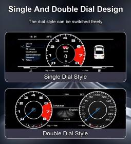 CARMEDIA CMDDB125VW-1 DIGITAL DASHBOARD 12.5'' VW TIGUAN 2016-2022