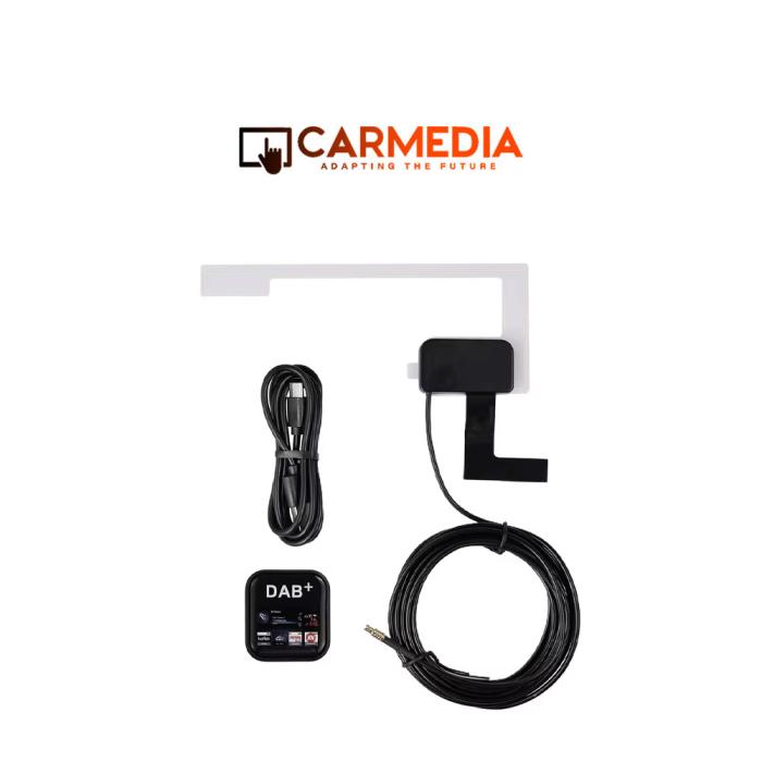 CARMEDIA CMDR 01 DAB+ type-c Plug, mcx Antenna Interface Fit Android Radio Player