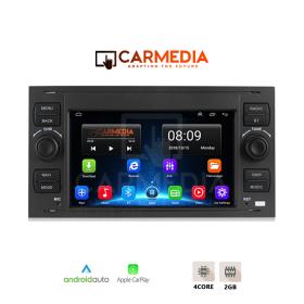CARMEDIA CMT207B-12 OEM 7'' FORD ALL BLACK
