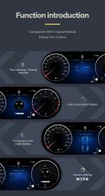 CARMEDIA CMDDB123BENZ-1 DIGITAL DASHBOARD 12.3'' MERCEDES CLA C117 & GLA X156 2015-2018