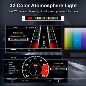 CARMEDIA CMDDB125VW-1 DIGITAL DASHBOARD 12.5'' VW TIGUAN 2016-2022