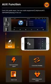 CARMEDIA CMU02MP 1DIN 6.86''