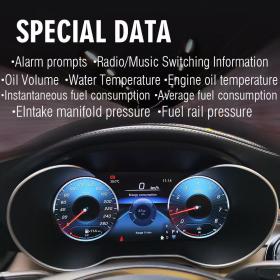 CARMEDIA CMDDB123BENZ-2 DIGITAL DASHBOARD 12.3'' MERCEDES C W205 & GLC X253 2015-2018