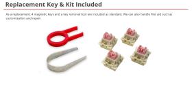 Gaming πληκτρολόγιο - Redragon Fizz K617GGB-RGB-M