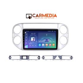 CARMEDIA CM809-13 TABLET 9'' OEM VW TIGUAN 2004-2016 SILVER