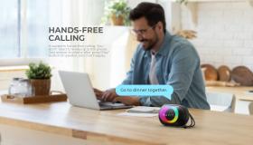 Ηχείο Bluetooth - Havit SK885BT Colorful RGB (Black)