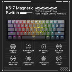 Gaming πληκτρολόγιο - Redragon Fizz K617GGB-RGB-M