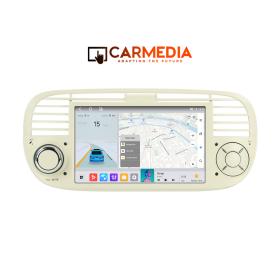 CARMEDIA CMT2087-14W OEM 7'' FIAT 500 2007-2015 WHITE