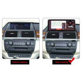 CARMEDIA CMFB41025 PRO 10.25'' OEM BMW X5 (E70) - X6 (E71) CIC 2009-2013 3D