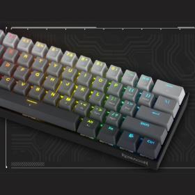 Gaming πληκτρολόγιο - Redragon Fizz K617GGB-RGB-M