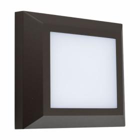 ΑΠΛΙΚΑ LED ΕΞΩΤΕΡΙΚΟΥ ΧΩΡΟΥ 3,8W CCT ΑΝΘΡΑΚΙ ΤΕΤΡΑΓΩΝΗ