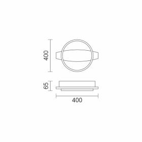 ΦΩΤΙΣΤΙΚΟ ΕΣΩΤΕΡΙΚΟΥ ΧΩΡΟΥ LED CCT 20W 3000K