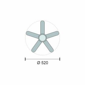 ΑΝΕΜΙΣΤΗΡΑΣ ΟΡΟΦΗΣ LED 24W [ 3000K | 4000K | 6000K ]