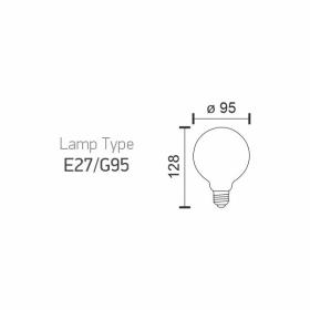 ΛΑΜΠΤΗΡAΣ E27 FILAMENT 12W