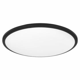ΠΛΑΦΟΝΙΕΡΑ ΟΡΟΦΗΣ LED 36W 4000Κ ΜΑΥΡΗ ΣΤΡΟΓΓΥΛΗ ΣΤΕΓΑΝΗ