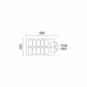 CCT ΗΛΙΑΚΟΣ ΠΡΟΒΟΛΕΑΣ LED ΜΕ ΤΗΛΕΧΕΙΡΙΣΤΗΡΙΟ 300W