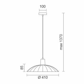 ΚΡΕΜΑΣΤΟ ΦΩΤΙΣΤΙΚΟ LED ΕΣΩΤΕΡΙΚΟΥ ΧΩΡΟΥ Ε27