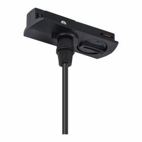 ΑΝΤΑΠΤΟΡΑΣ ΚΡΕΜΑΣΤΟΥ ΦΩΤΙΣΤΙΚΟΥ ΜΟΝΟΦΑΣΙΚΗΣ ΡΑΓΑΣ ΜΕ ΚΑΛΩΔΙΟ ΜΑΥΡΟ