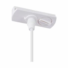 ΑΝΤΑΠΤΟΡΑΣ ΚΡΕΜΑΣΤΟΥ ΦΩΤΙΣΤΙΚΟΥ ΜΟΝΟΦΑΣΙΚΗΣ ΡΑΓΑΣ ΜΕ ΚΑΛΩΔΙΟ ΛΕΥΚΟ